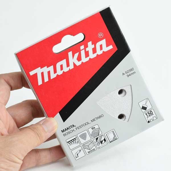 マキタ マジックサンディングペーパー B04565・マルチツール用 吸じん穴付 三角タイプ マジック...