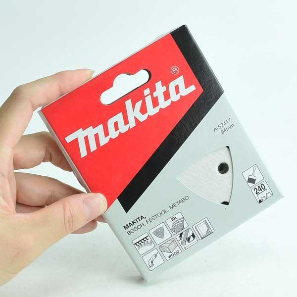 マキタ マジックサンディングペーパー B04565・マルチツール用 吸じん穴付 三角タイプ マジック...