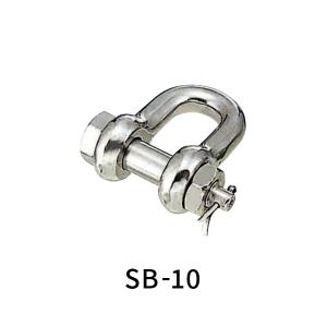水本 割りピンシャックル ステンレス SB型 太さ 16mm SB-16 : あかばね 