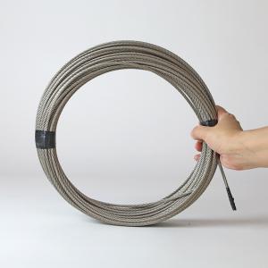 ステンレスワイヤーロープ 9mm 30M SUS304 構成7×19 : あかばね金物