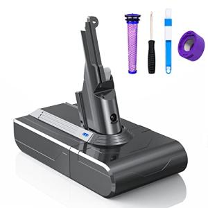 ダイソン V8 バッテリー 5000mAh SV10 バッテリー 掃除機 互換用バッテリー 純正