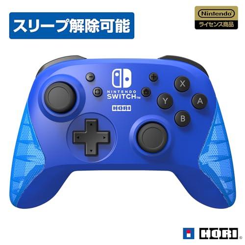 【任天堂ライセンス商品】ワイヤレスホリパッド for Nintendo Switch ブルー【Nin...