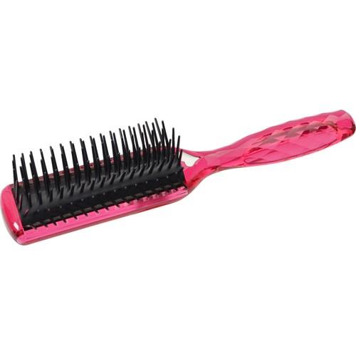 静電防止 スタイリングブラシ Ｌ （Ｒピンク）