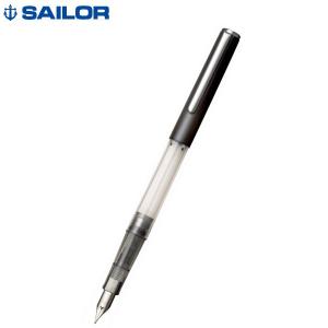 セーラー万年筆 デスクペン EF 極細11-0073-120 ブラック : こまもの