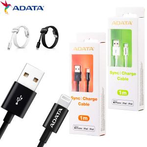 ADATA Sync＆Charge USB-A 2.0 ＆ Lightning ケーブル 1m MFi認証 2.4A急速充電＆高速データー転送 AMFIPL-1M 2色から選択｜komamono