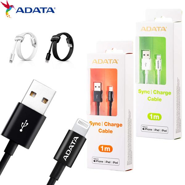 最大P17％ ADATA Sync＆Charge USB-A 2.0 ＆ Lightning ケーブ...