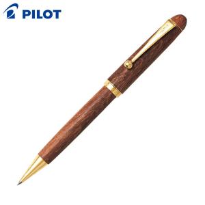 【新品未使用】PILOT カスタム楓 木軸ボールペン レザーケース付き PILOT（パイロット） ボールペン 名入れ カスタムカエデ モクメ BK