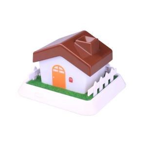 セラヴィ HOUSE Mini Hnmidifier ハウス型 超音波加湿器 ブラウン CLV-267