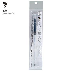 呉竹 Kuretake からっぽペン カートリッジ式 毛筆 ECF160-602 スポイト付き｜komamono