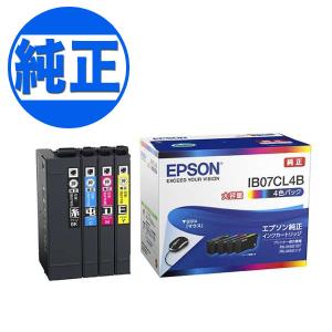 EPSON 純正インク IB07 インクカートリッジ 大容量 4色セット IB07CL4B PX-M6010F PX-M6011F PX-S6010｜komamono