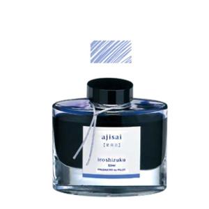 パイロット PILOT 万年筆インキ iroshizuku 色彩雫 ボトルタイプ INK-50-AJ アジサイ(紫陽花)｜komamono