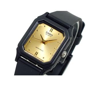 カシオ CASIO クオーツ 腕時計 レディース LQ142E-9A ゴールド ゴールド×ブラック｜komamono