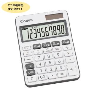 キャノン 電卓 10桁 ミニ 卓上サイズ カラフル電卓 2種類 税率設定対応 抗菌 LS-105WUC-NV ネイビー n5ksbvb キヤノン（Canon） 卓上電卓 10桁 (ネイビー) カラフル電卓 ミニ卓上