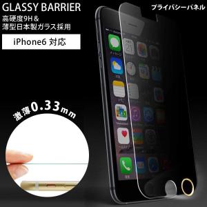 iPhone6用 ガラスパネル (プライバシー) ＆「iFinger」セット MS-I6G9H-PY-F (sb) プライバシーパネル｜komamono