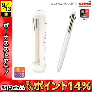 三菱鉛筆 uni ジェットストリーム 多機能ペン 2＆1 PRIME 0.5 JETからくりギフト KURUPAKE クルパケ ベージュT｜komamono