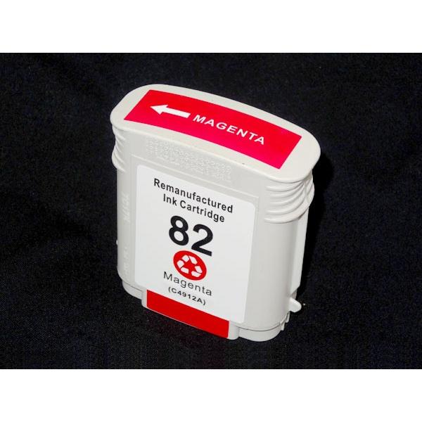 25日は最大P16％ C4912A HP用 HP82 リサイクルインクカートリッジ マゼンタ Des...