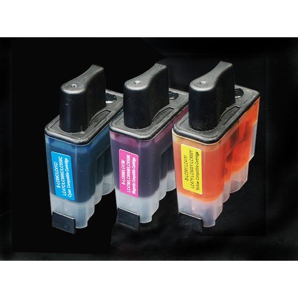LC09-3PK ブラザー用 プリンターインク LC09 互換インクカートリッジ 3色セット LC0...