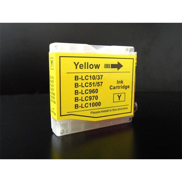 LC10Y ブラザー用 プリンターインク LC10 互換インクカートリッジ イエロー DCP-155...