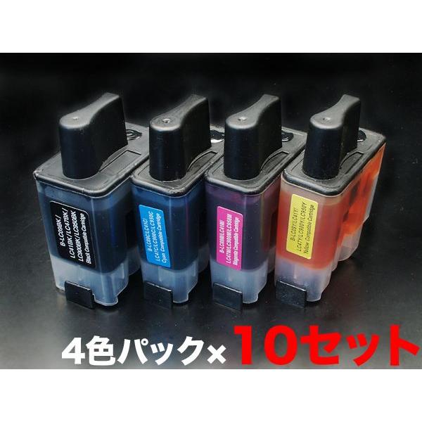 LC094PK ブラザー用 プリンターインク LC09 互換インクカートリッジ 4色×10セット M...