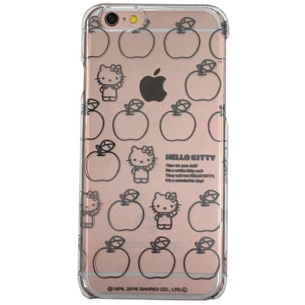ハローキティ iPhone6s/6対応シェルジャケット リンゴ
