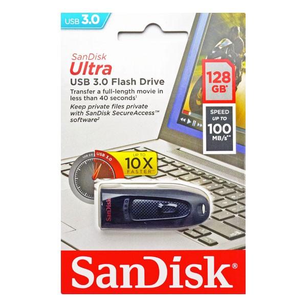 SanDisk (サンディスク) Ultra USBメモリ 128GB USB3.0 SDCZ48-...