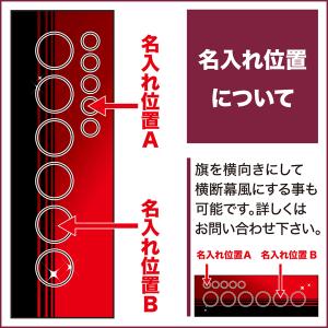 のぼり旗 1枚から 自由に名入れ オリジナル ...の詳細画像3