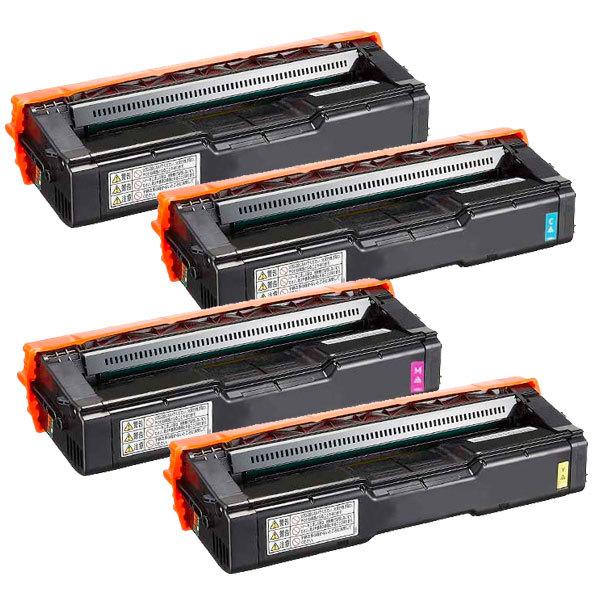 リコー用 SPトナーカートリッジC200 リサイクルトナー 4色セット (600568 600569...