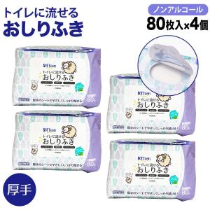 メリーズ するりんキレイ おしりふき トイレに流せるタイプ 64枚×3