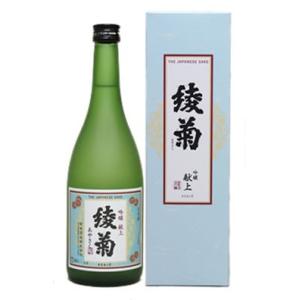 綾菊　吟醸酒　献上720ml化粧箱入り