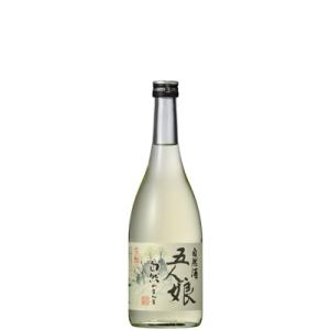 五人娘純米生原酒 自然のまんま 720ml
