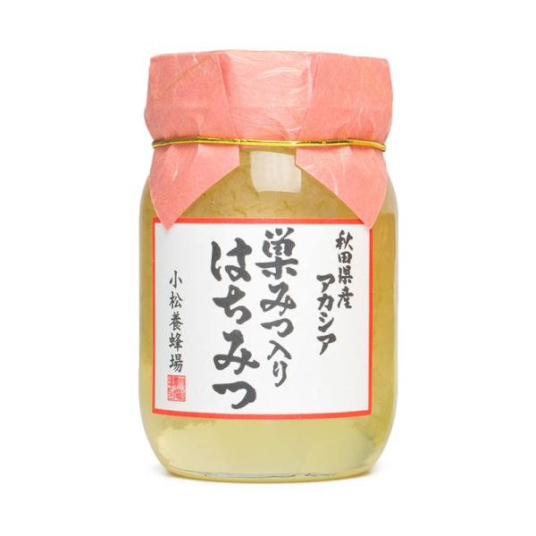巣みつ入り　アカシア蜂蜜　５００ｇ