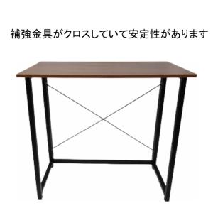 ワークデスク パソコンデスク 折りたたみ 落ち...の詳細画像3