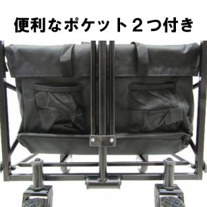 アウトドアワゴン キャリーワゴン ブルー 青 ...の詳細画像3