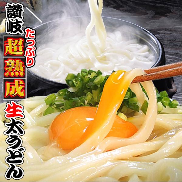 超熟成 生太 讃岐うどん ドーンと 9食 便利な個包装 300g×3袋 送料無料 ポイント利用 お試...