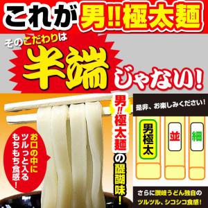 男 極太麺 完熟 半生 讃岐うどん 6〜8人前...の詳細画像4