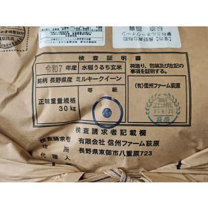 7年産 【無農薬・無化学肥料】蓼科ミルキークイ...の詳細画像2