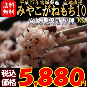 もち米 10kg 宮城県産 みやこがねもち 27年産 送料無料