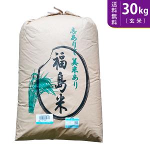 送料無料(北海道・九州・沖縄除く)令和5年産 福島県中通り産ひとめぼれ(玄米)30kg｜komedonya