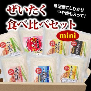 【送料無料(北海道・九州・沖縄除く)】令和7年産 ぜいたく食べ比べセットmini