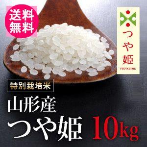 送料無料(北海道・九州・沖縄除く)  令和5年産 新米 特別栽培米山形県産つや姫10kg