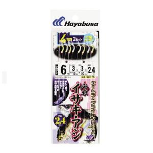 Hayabusa（ハヤブサ） 海戦 イサキ手釣 MIXスキン＆から鈎 4本針2
