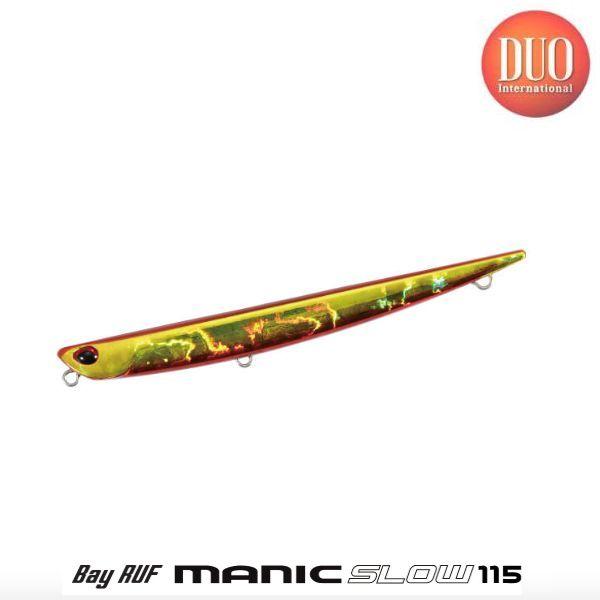 【在庫処分大特価！】DUO(デュオ)　ベイルーフ　マニックスロー115　湾岸レッド【メール便可】