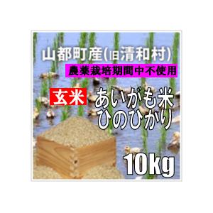 令和5年産　玄米　熊本県山都町産アイガモ米　ヒノヒカリ　10kg