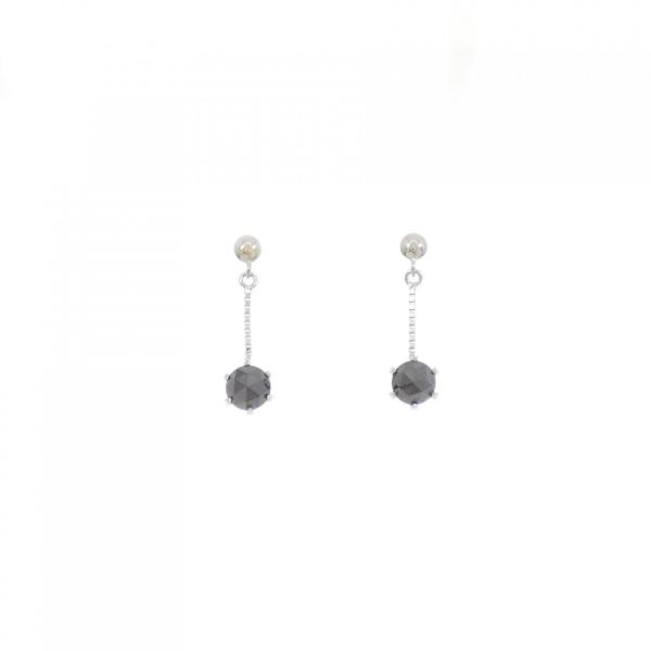 PT900 ダイヤモンド ピアス 0.50CT
