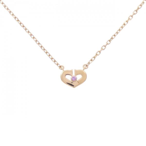 カルティエ Cハート ネックレス