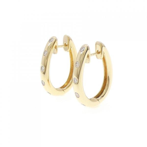 750YG ダイヤモンド ピアス 0.30CT