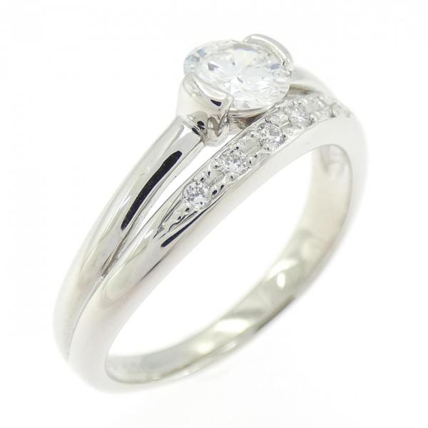 PT900 ダイヤモンド リング 0.39CT