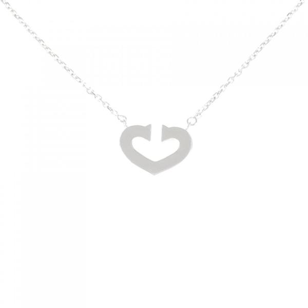 カルティエ Cハート ネックレス