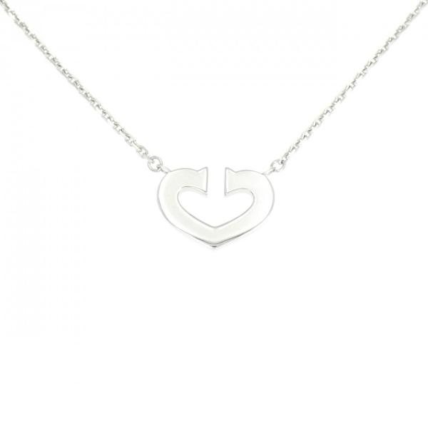 カルティエ Cハート ネックレス