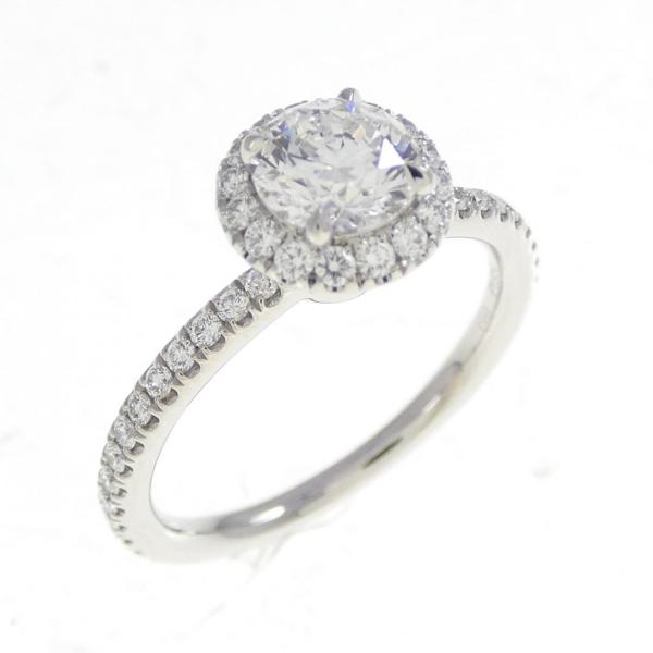 ハリーウィンストン ラウンドマイクロパヴェ リング 0.51CT E VS2 3EXT